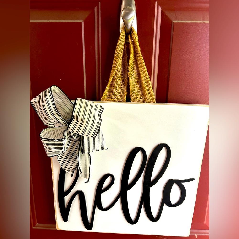 Front door decor